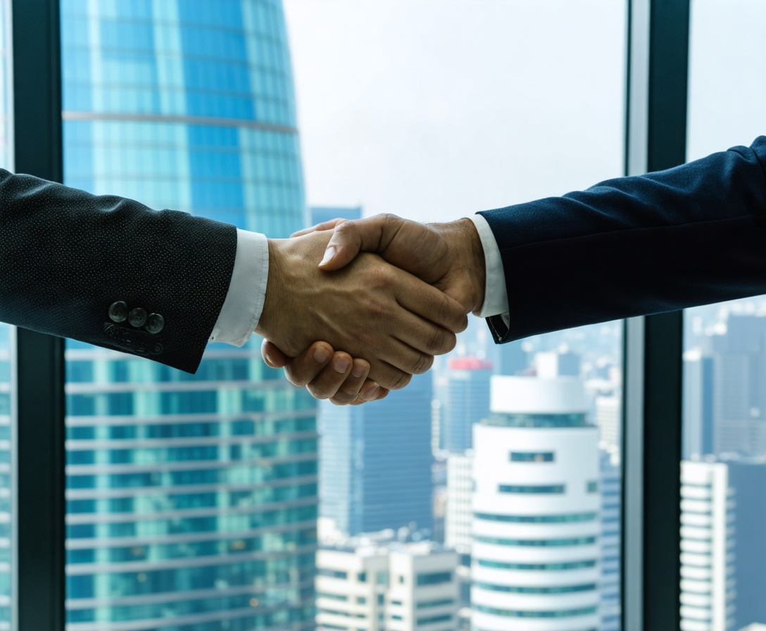 Официальное подписание соглашения между сторонами