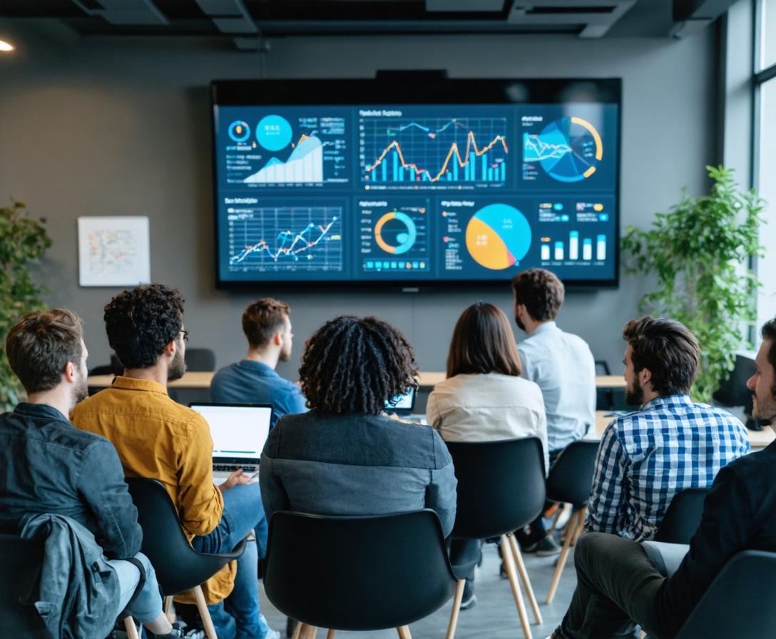 Студенты во время группового воркшопа